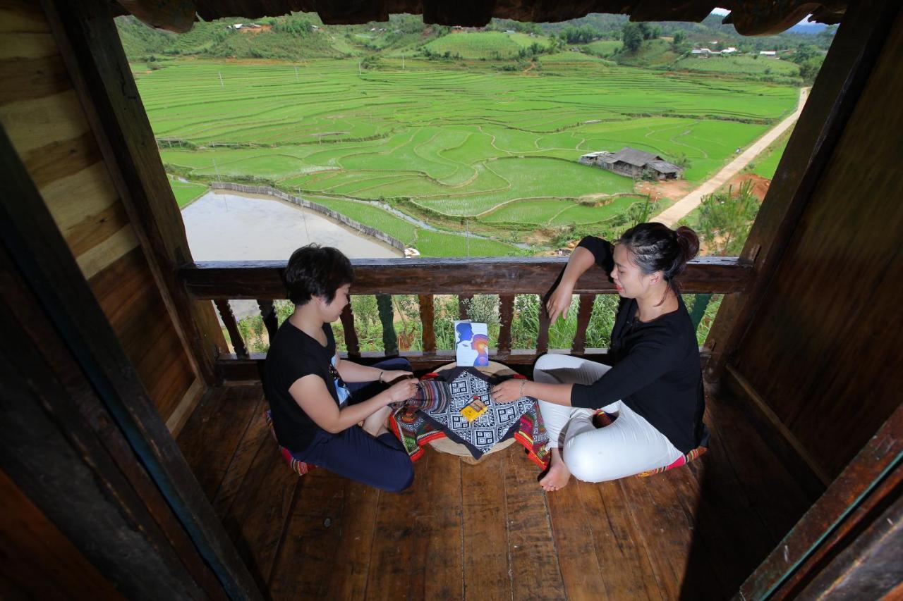 Mu Cang Chai Eco Lodge Nam San Kültér fotó
